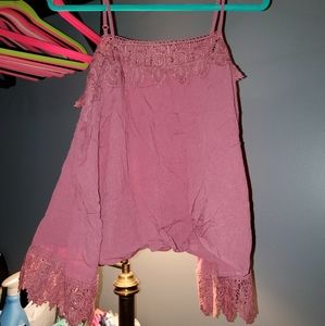 Off the Shoulder Laced Crop Top NEVER WORN